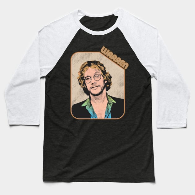 Warren Zevon Baseball T-Shirt by Cartel